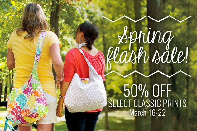 Spring flash sale: 50% off select classic prints - March 16-22